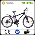 TOP 8fun bafang Hot Selling 26 inch 250W brushless mountain electric bicycle with 8.8AH lithium battery